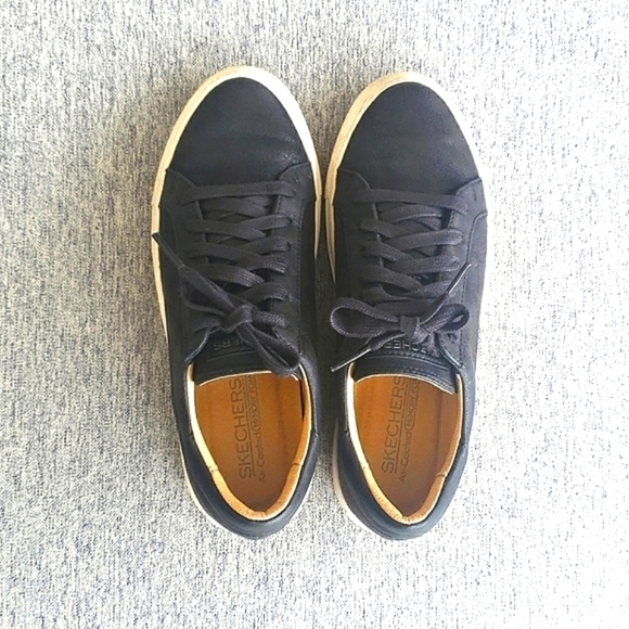 SKECHERS Vaso Cordon Black Sneaker, Size 6 - Picture 13 of 13